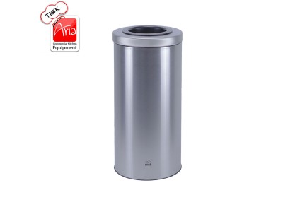 سطل زباله استوانه 60 سانت استیل